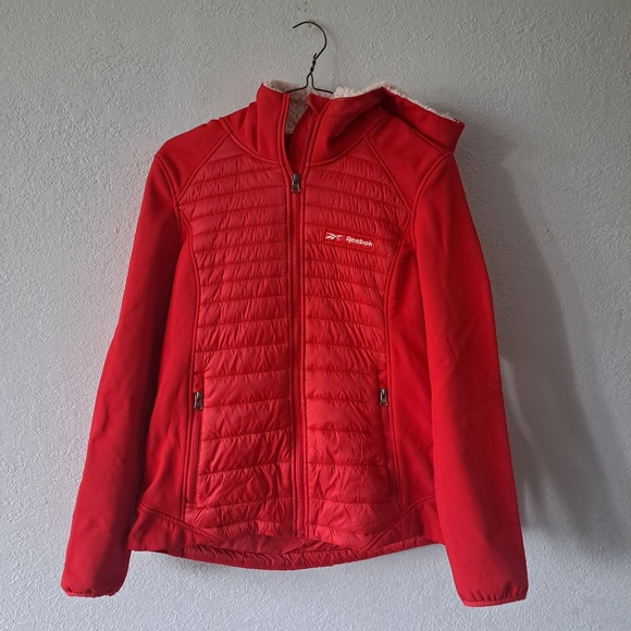 Reebok Jackets & Blazers - Red Reebok Puffer Jacket